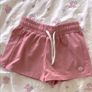 Rylee + Cru - PLAY kids Pink Drawstring Shorts